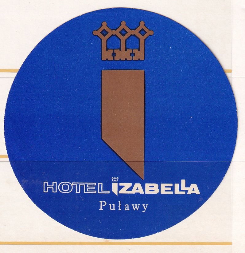 Puławy - naklejka hotelowa /BB/