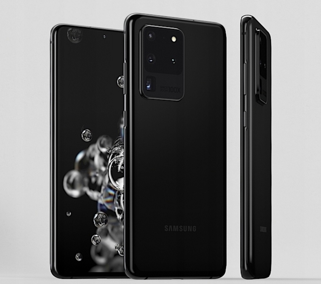 Samsung Galaxy S20 Ultra 5G cosmic black 128 GB