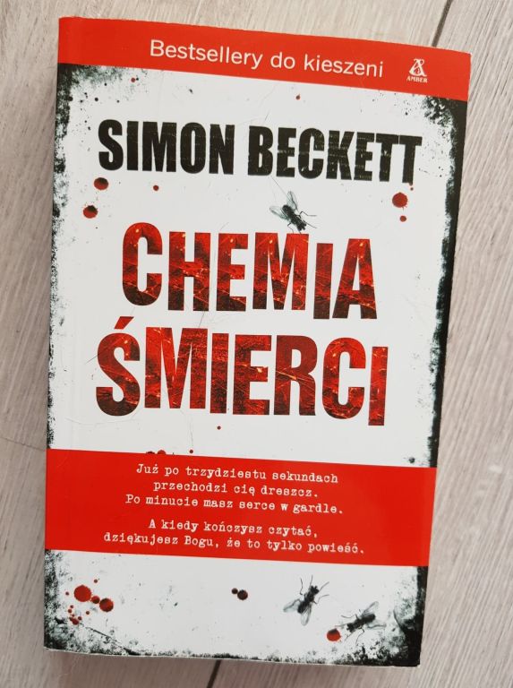 Książka Chemia śmierci - Simon Beckett POMÓŻ