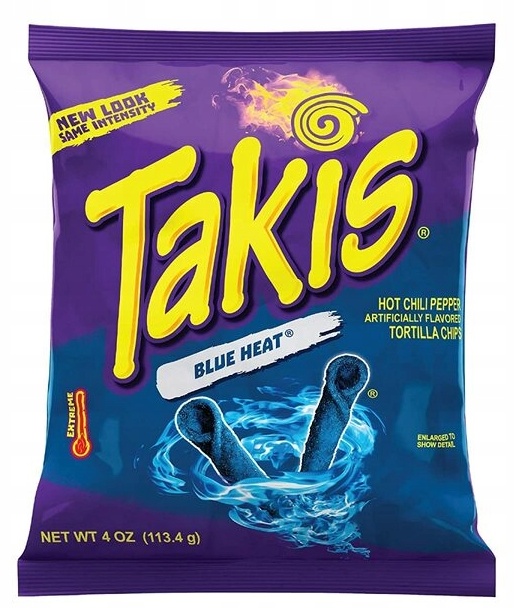 Takis Blue Heat 113,4 g Challange Hot Chipsy