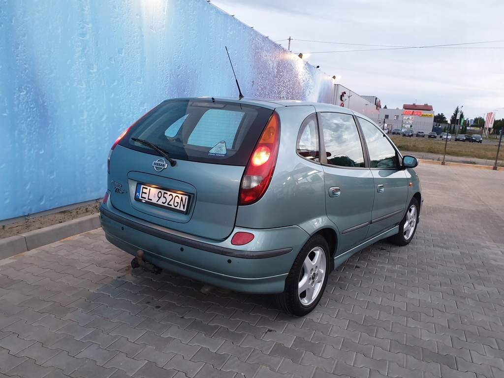 Nissan Almera Tino 2.2 DI pojemny VAN, 100 sprawn