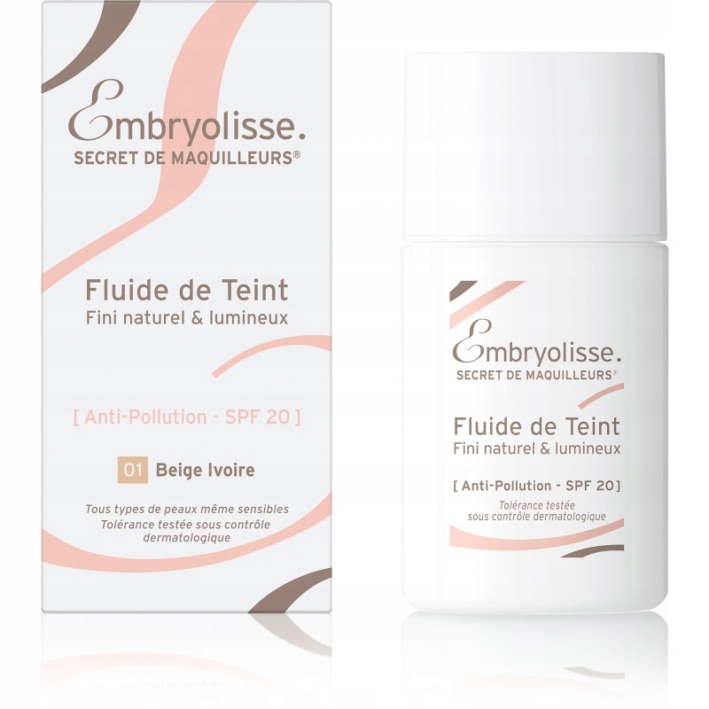Embryolisse Fluide De Teint Ivory Beige (01) podkład do twarzy 30 ml