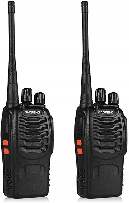 2x Walkie Talkie Baofeng 888s Krótkofalówka