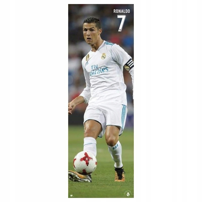 Ronaldo Real Madryt - plakat 53x158 cm