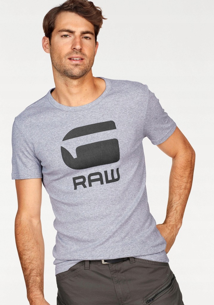 RT785 G-Star RAW BAWEŁNIANY T-SHIRT ROZMIAR L