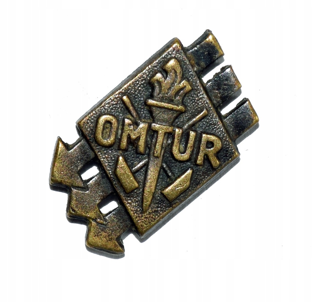 Odznaka PPS OM TUR socjalizm ok. 1945
