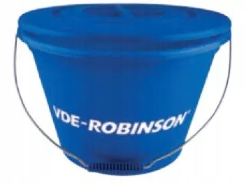 Vde-Robinson Wiadro Z przykrywką 17 litrów