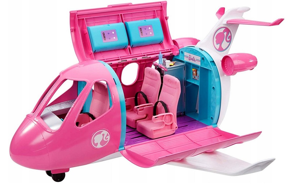 Barbie Dreamhouse Różowy Samolot Barbie GDG76