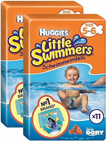 Pieluszki Huggies Little Swimmers Rozmiar 5-6 - Op