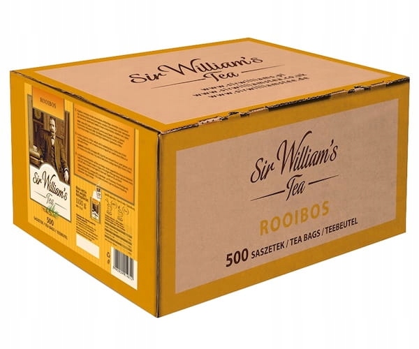 Sir William's Rooibos 500x2,2g - herbatka z czerwo