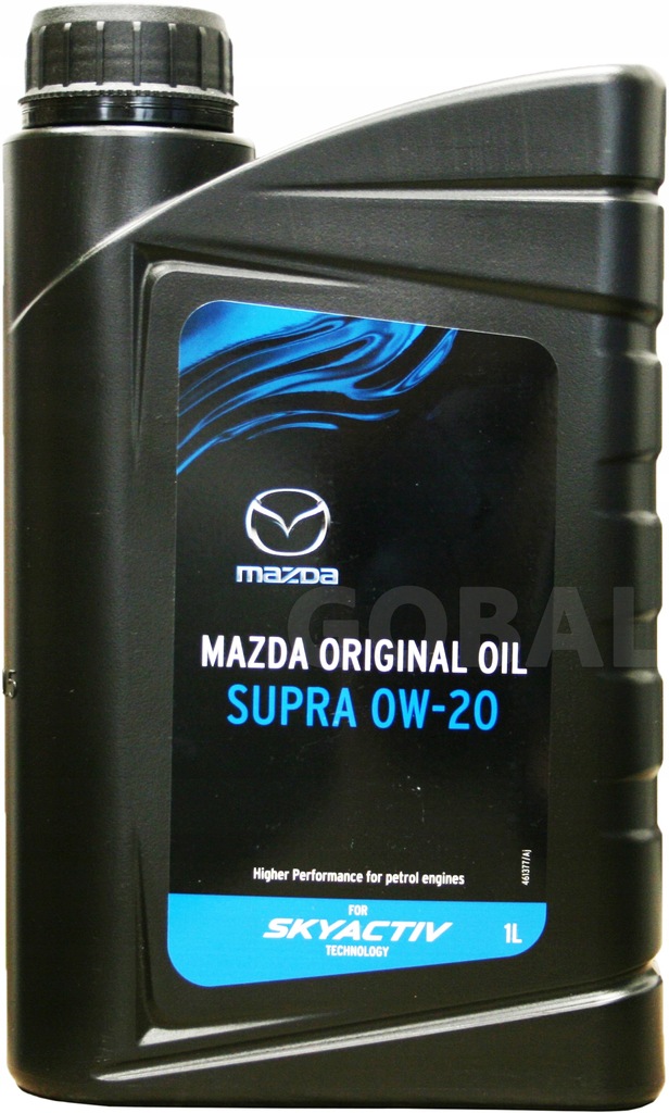 ORYGINALNY OLEJ MAZDA SUPRA SKYACTIV 0W20 5L - 9389393781 - oficjalne ...
