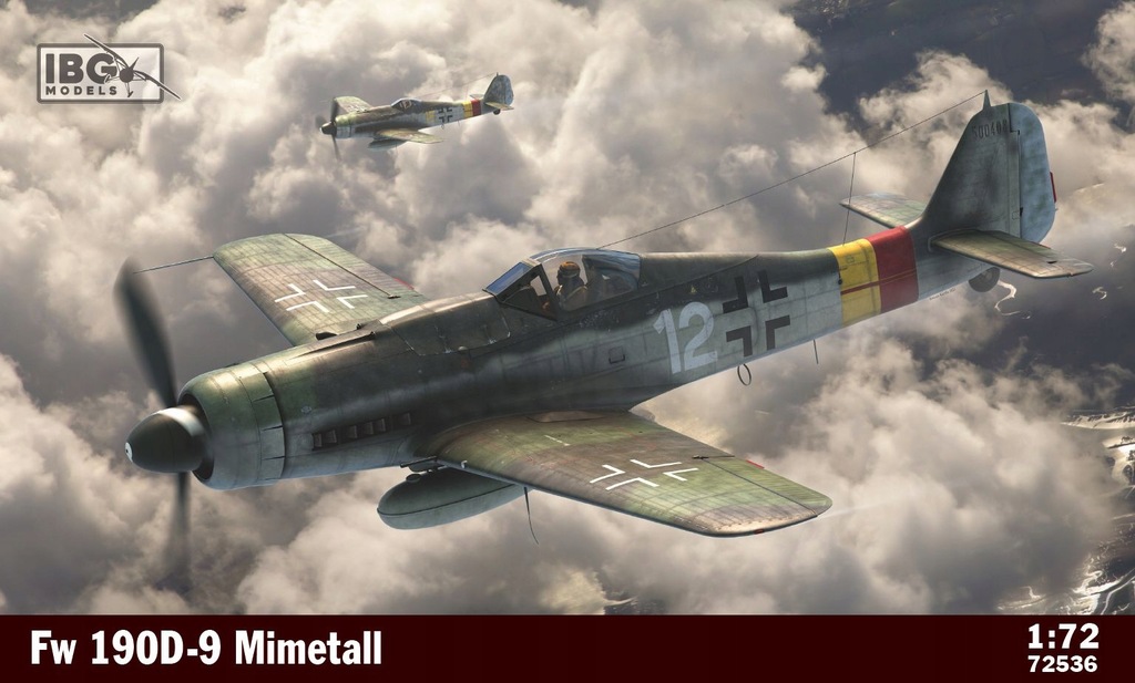 Focke-Wulf Fw 190D-9 Mimetall 1:72 IBG 72536