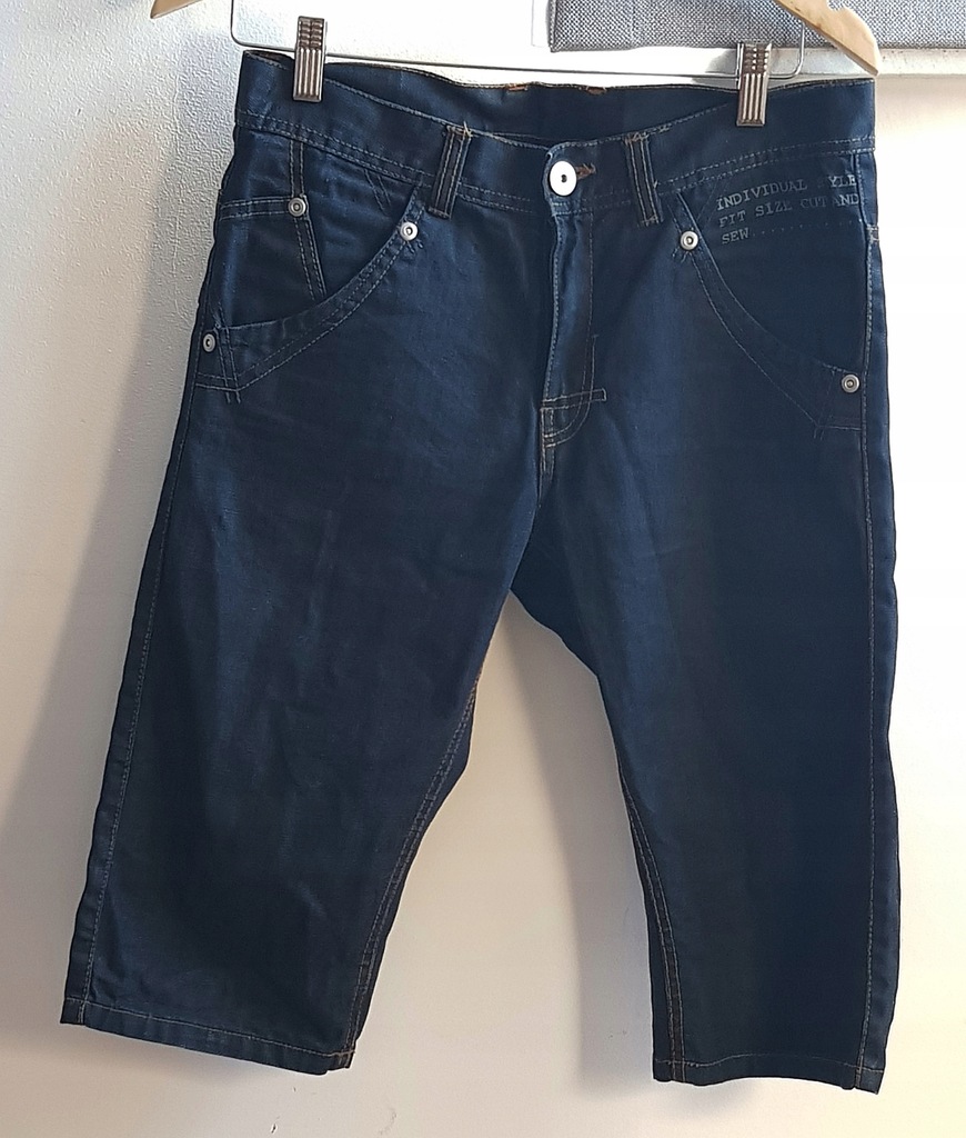 BERMUDY CHŁOPIĘCE KAPPAHL 170 MODNE JEANS LATO