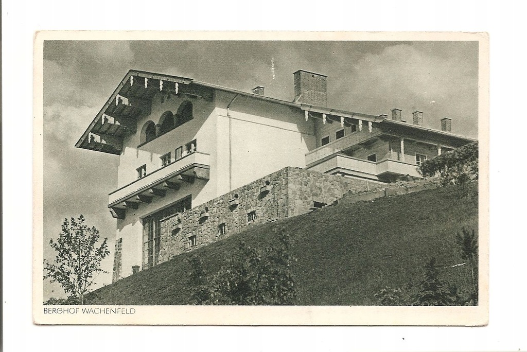 TRZECIA RZESZA BERGHOF WILLA HITLERA HITLER