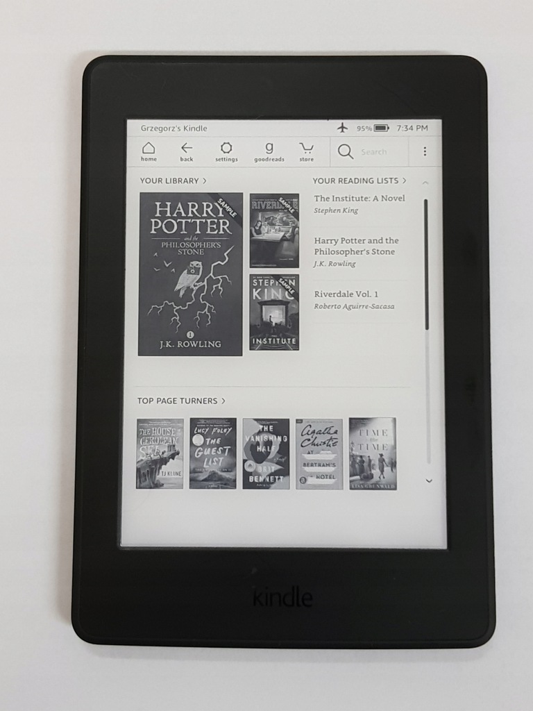 Czytnik ebooków Amazon Kindle Paperwhite 3 6'' 4GB