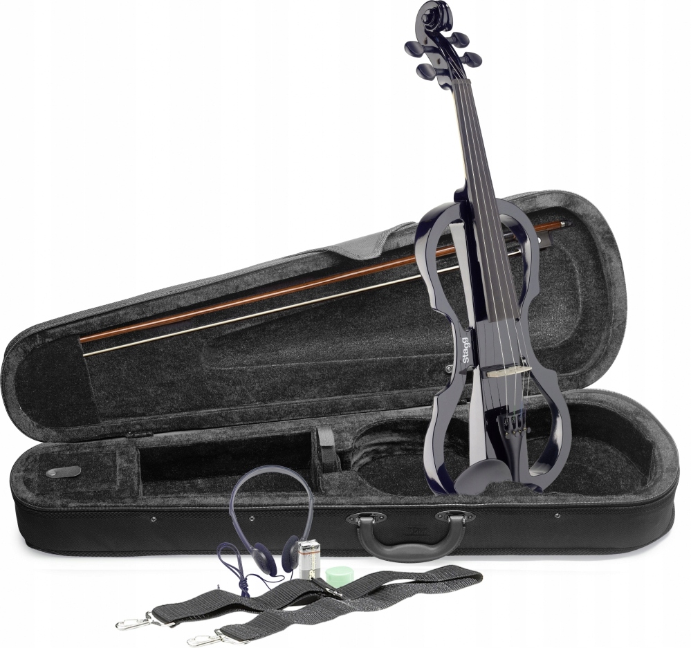 Stagg EVN-X 4/4 BK skrzypce elektryczne