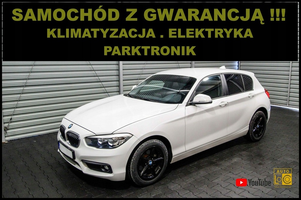 BMW 116 Klimatyzacja + Elektryka + Parktronik +