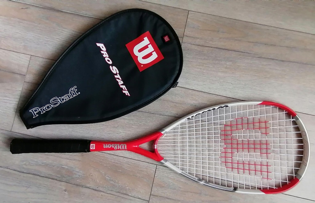 WILSON rakieta do squash'a z pokrowcem. Jak nowe.