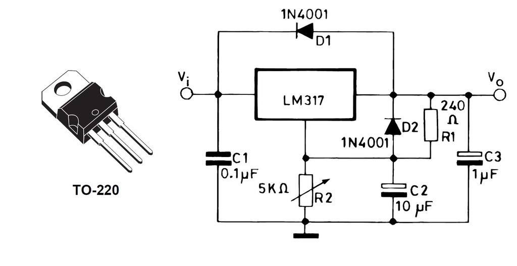 Lm317 микросхема схема подключения Купить Система LM317T, регулируемый стабилизатор, 3 шт.: отзывы, фото и характер