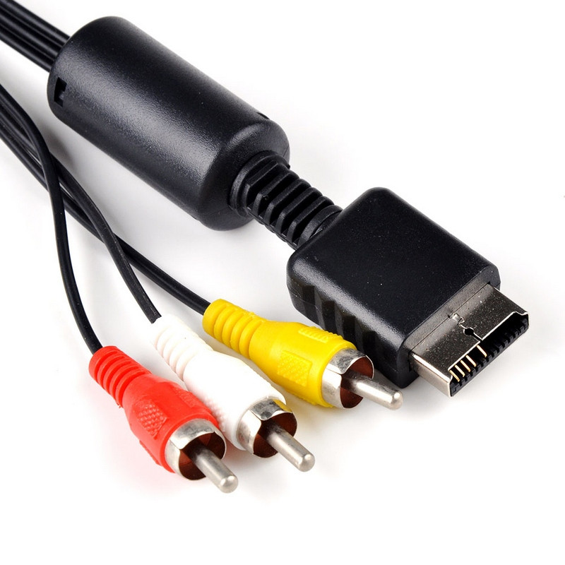 Kabel AV 3x chinch do PlayStation PS2 PS3 TV 8169885188 oficjalne