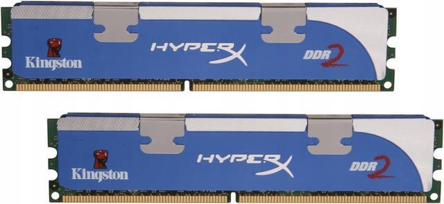 Pamięć RAM KINGSTON HyperX DDR2 4GB (2x2GB) 1066MHz CL5 KHX8500D2K2/4G
