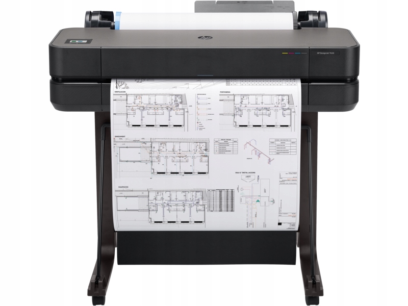 Купить Плоттер HP DesignJet T630 24 дюйма (5HB09A) + папка 100 м: отзывы, фото, характеристики в интерне-магазине Aredi.ru