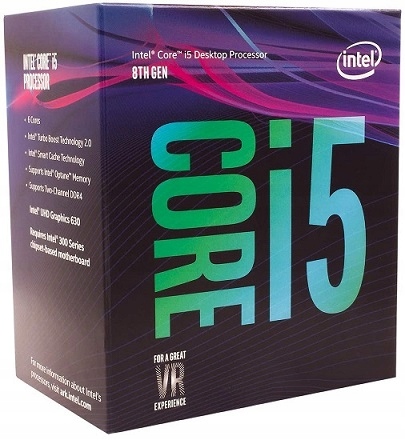 INTEL CORE i5 8400 6x2.8GHz LGA1151 + COOLER