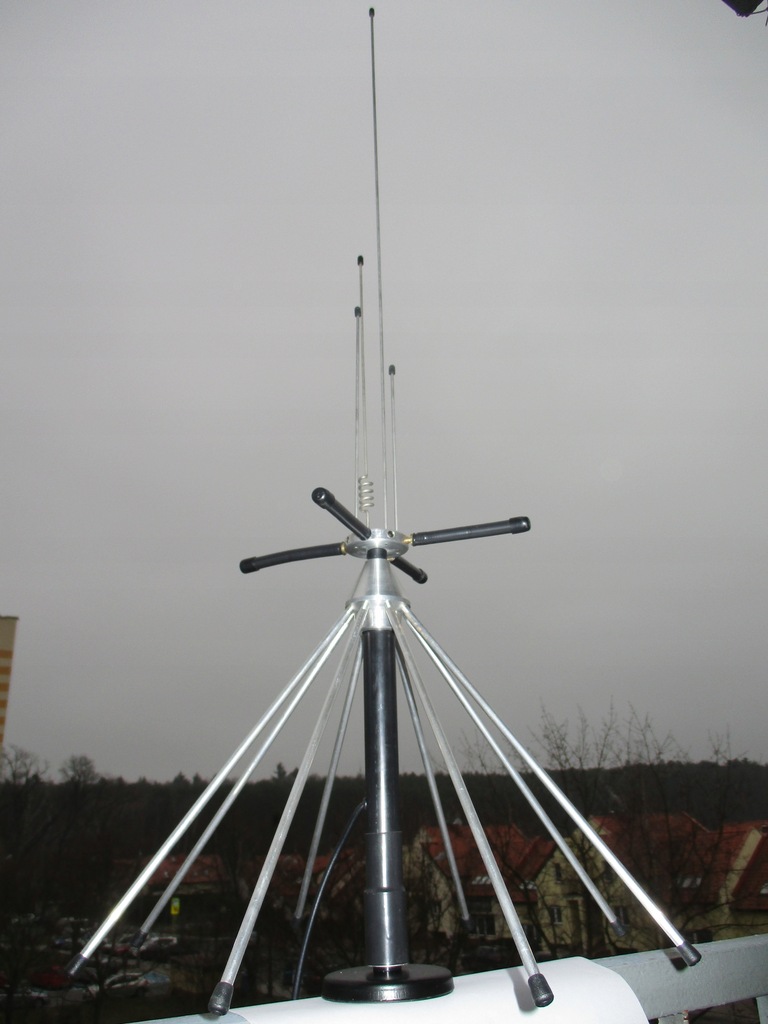 ANTENA DISCONE SKYSKAN PASMO PRACY 25-2000 MHz