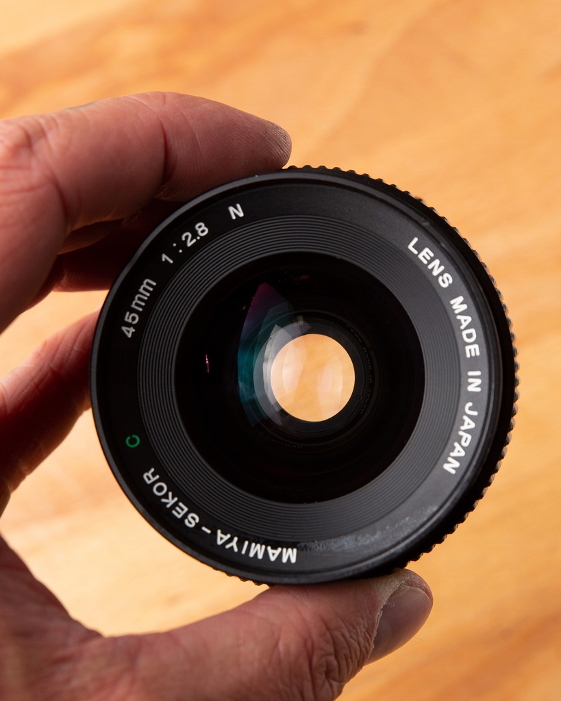 Mamiya 645 1000S C 45mm ｆ2.8 5 Frames with a Mamiya Sekor 45mm f/2.8 N & Mamiya 645 1000S