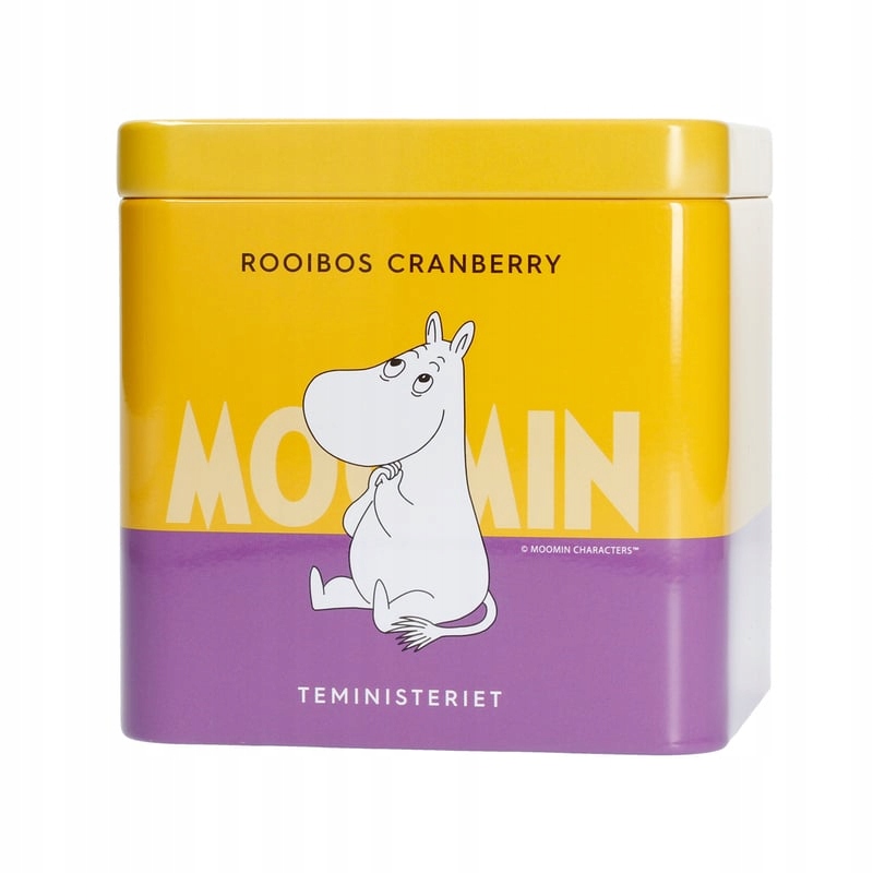 Moomin Rooibos Cranberry herbata sypana 100g Teministeriet