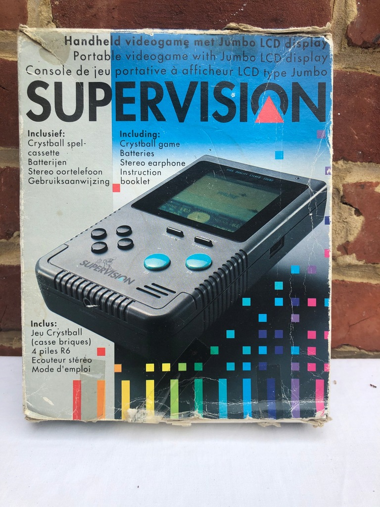 Supervision GB 2000 + 2 GRY jak Gameboy