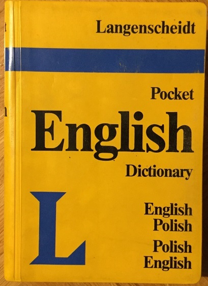 Słownik polsko-angielski angielsko-pol. 50 tys sł.