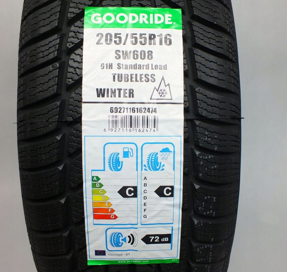 Купить 4x ЗИМНИЕ 205/55R16 91V GOODRIDE SW608 2019 г.: отзывы, фото, характеристики в интерне-магазине Aredi.ru