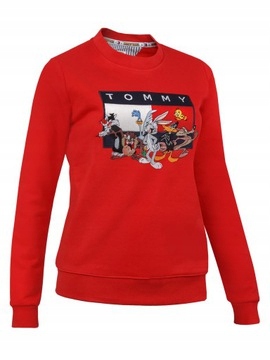 BLUZA TOMMY LOONEY TUNES DAMSKA Czerwona M