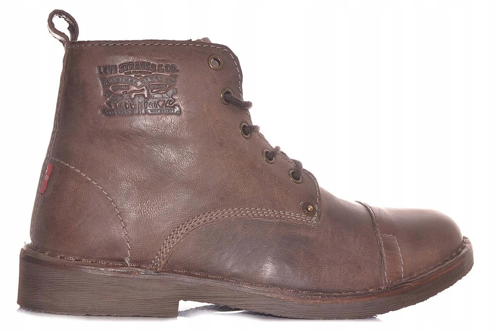 LEVI'S BOOTS BROWN - PÓŁBUTY BRĄZOWE 42