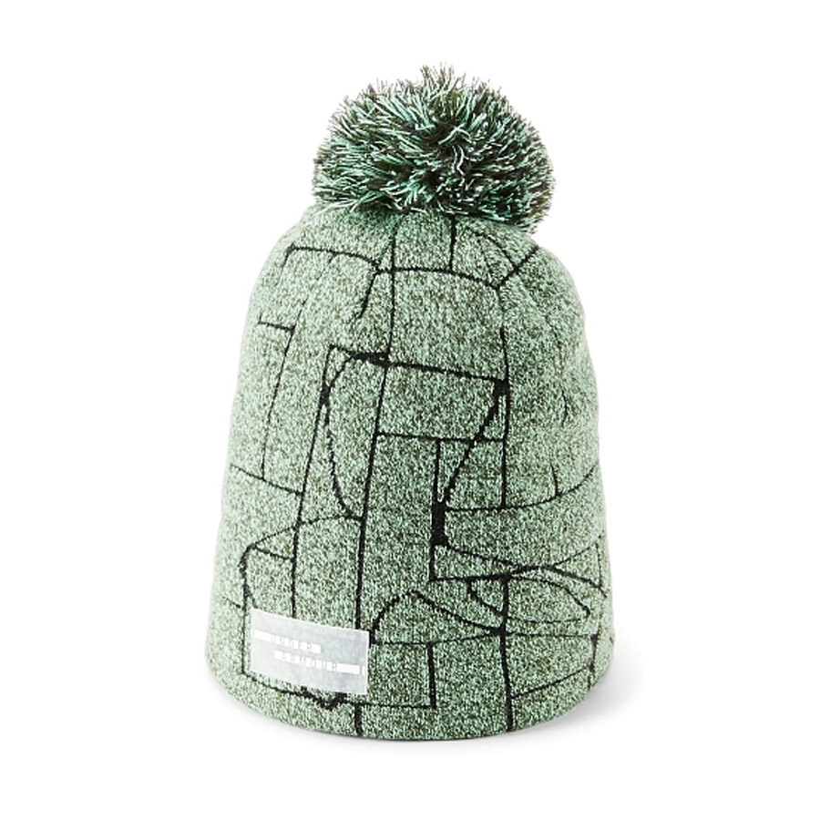 Czapka UA Graphic Pom Beanie 1318484 357 zielony o