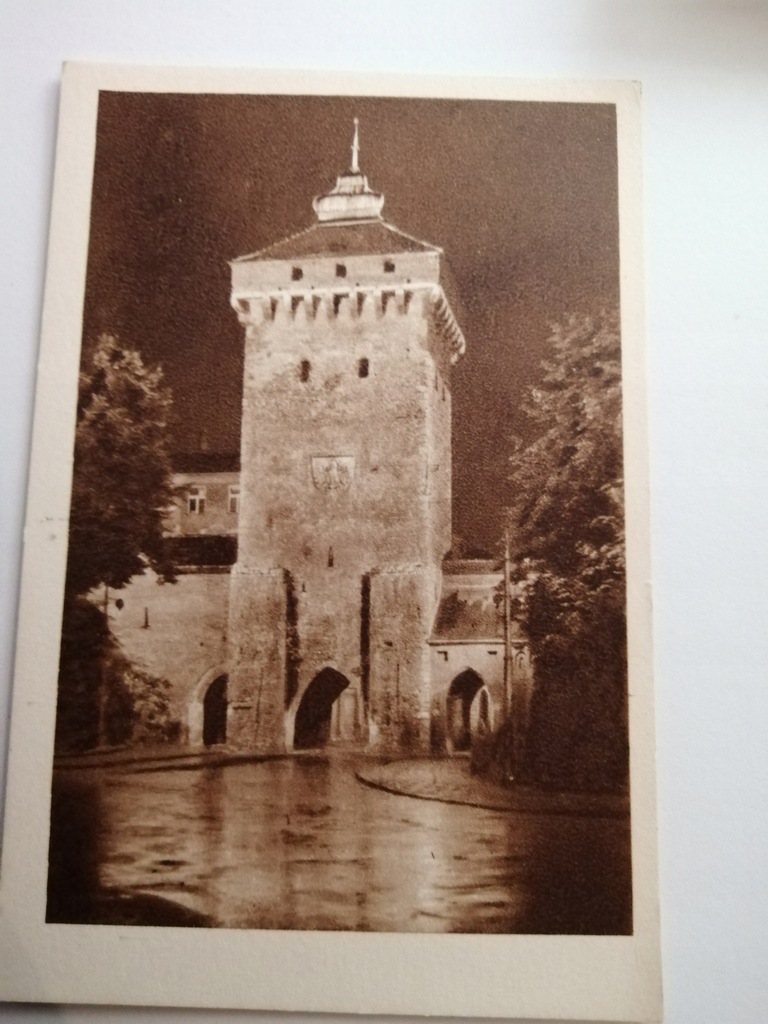 KRAKÓW 1952- BRAMA FLORIAŃSKA