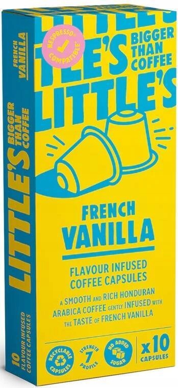 Kawa Mielona WANILIOWA Kapsułki Nespresso Little's Francuska Wanilia 10 szt
