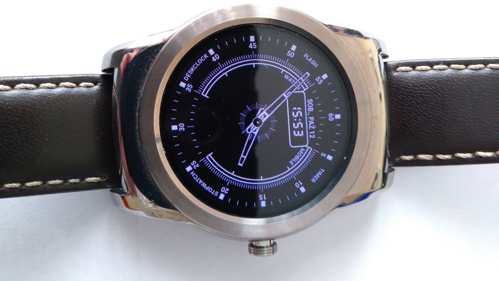 LG Watch Urbane W150 w super stanie , srebrny