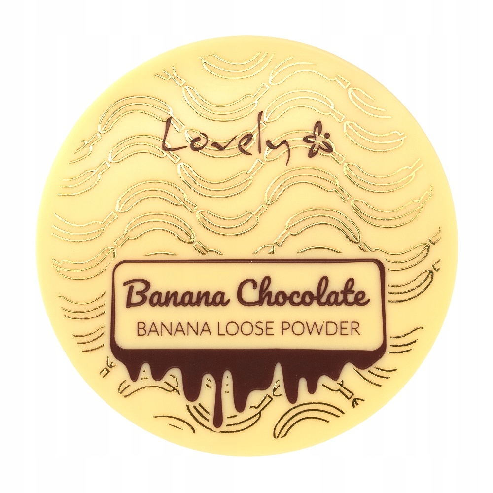 Lovely Banana Chocolate Loose Powder bananowo-czekoladowy puder sypki do tw