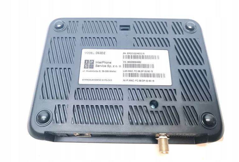 DEKODER POLSAT BOX D63DZ KABEL ZASILACZ - 12378213850