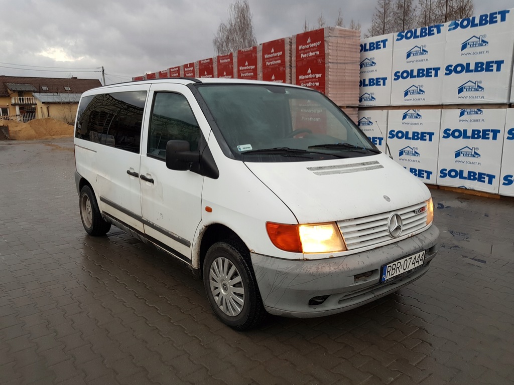 MERCEDES VITO 112 CDI 2000R ROCZNE UBEZPIECZENIE