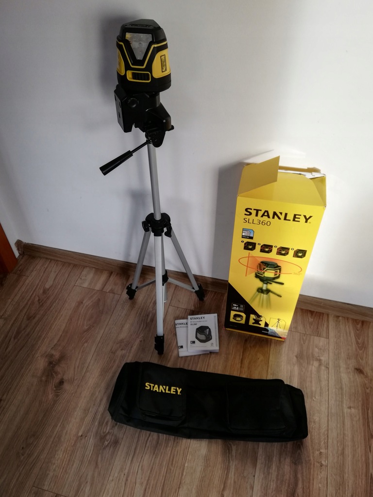 STANLEY SLL360 laser krzyżowy liniowy