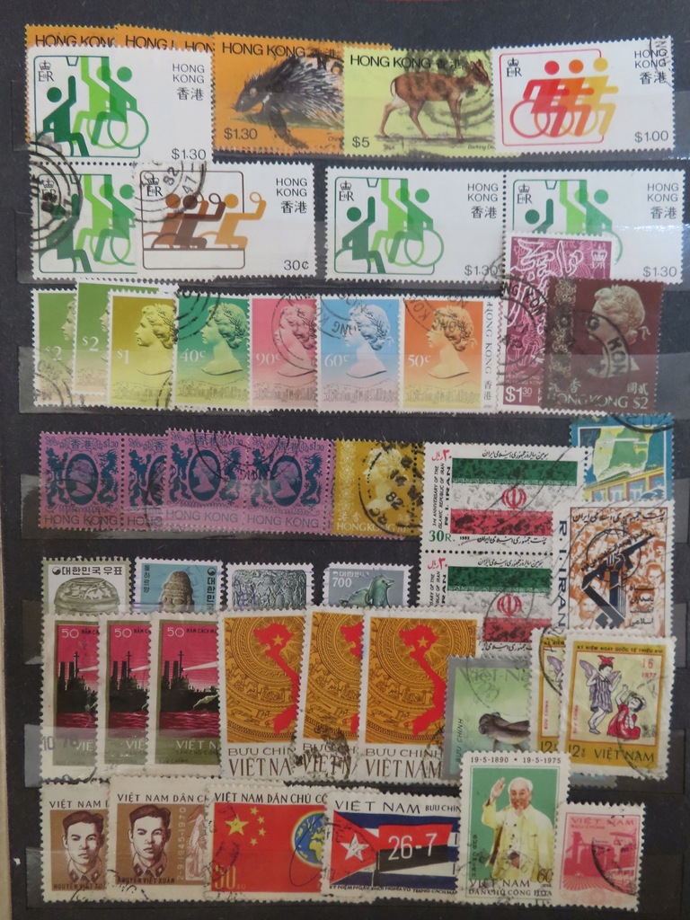 Zestaw znaczków Mix świat D4723