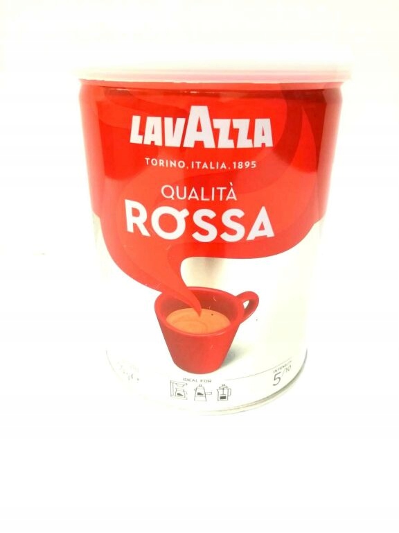 KAWA MIELONA LAVAZZA QUALITA ROSSA PUSZKA 250G