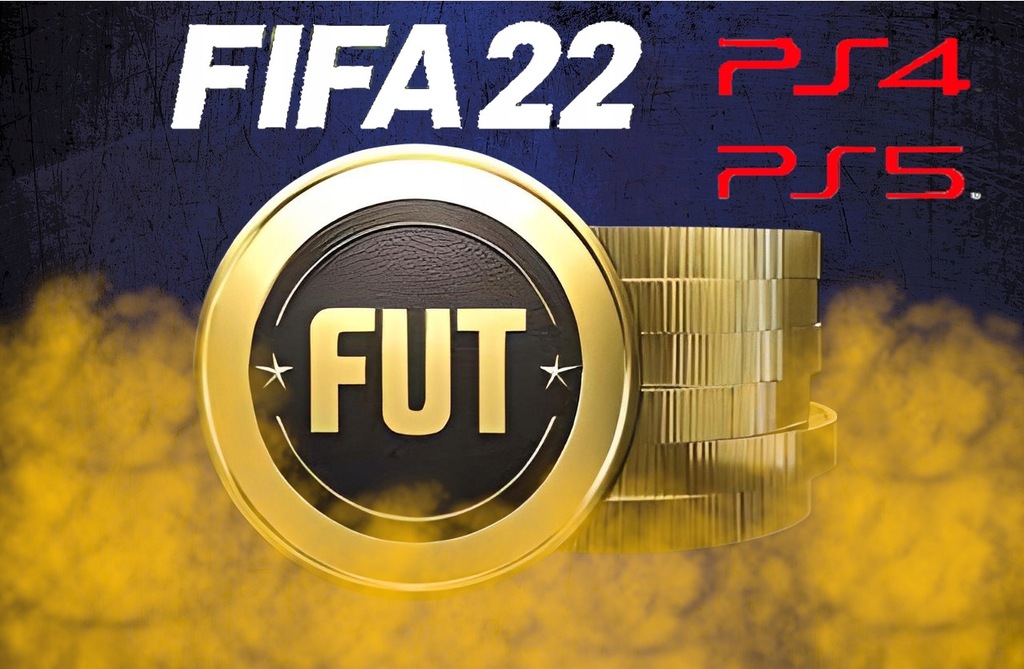 FIFA 22 COINS MONETY PS4/PS5 100K +5% prowizji EA