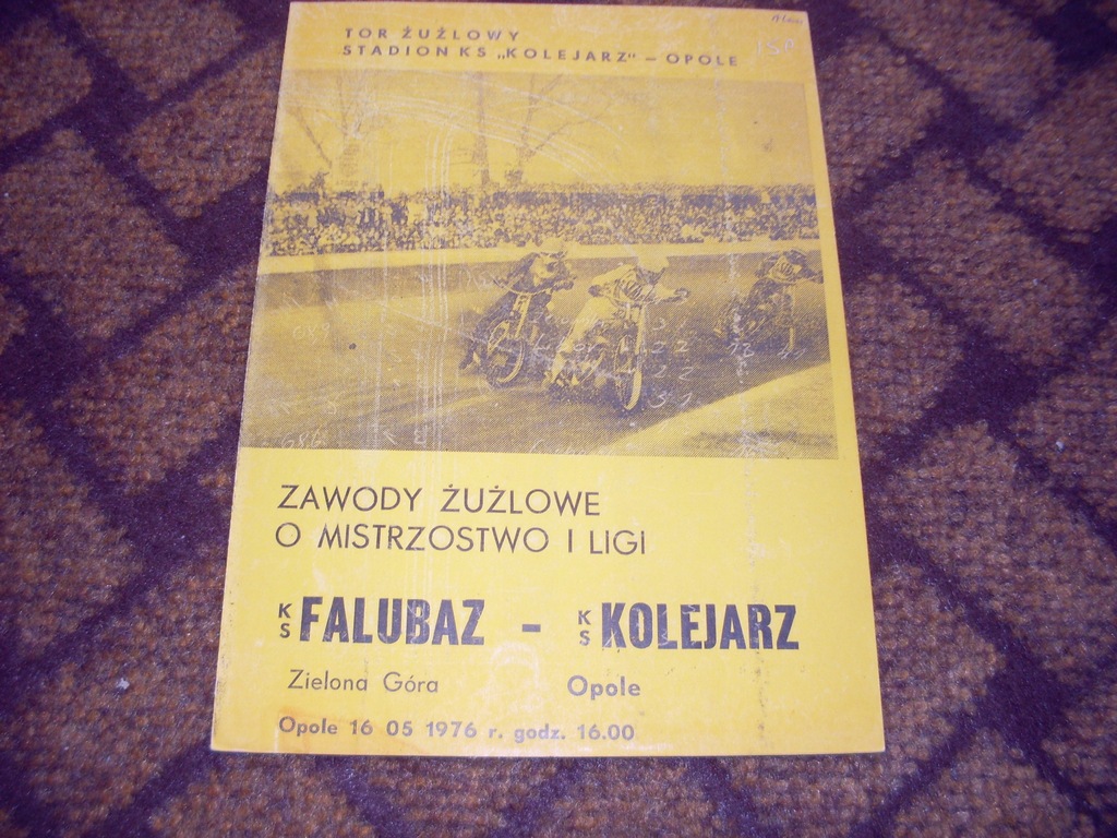 1976 Kolejarz Opole - Falubaz - wypełniony