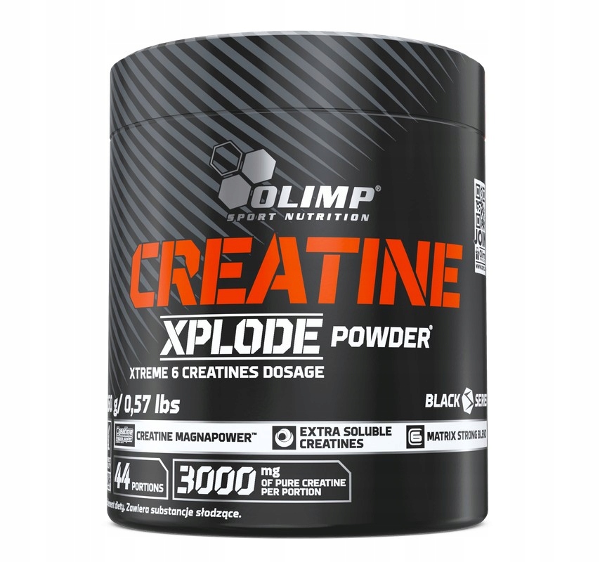 Creatine Xplode Powder - 260 g pomarańcz