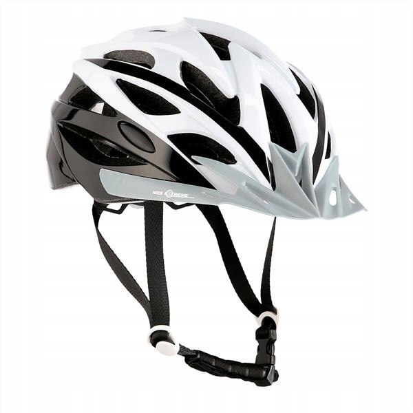 MTW210 BIAŁO-CZARNY ROZM. S (50-58CM) KASK NILS EX