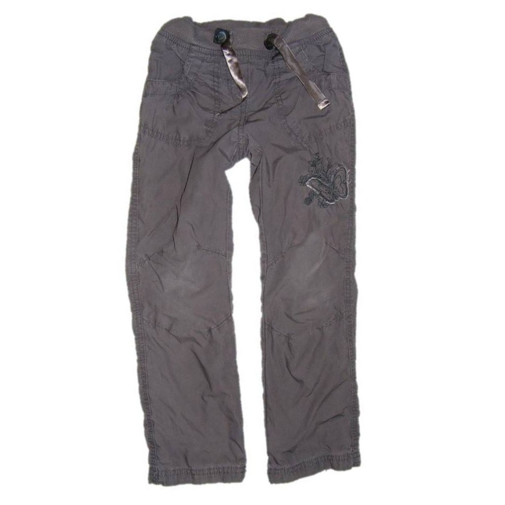 PALOMINO__bawełniane spodnie z podszewką__116 cm